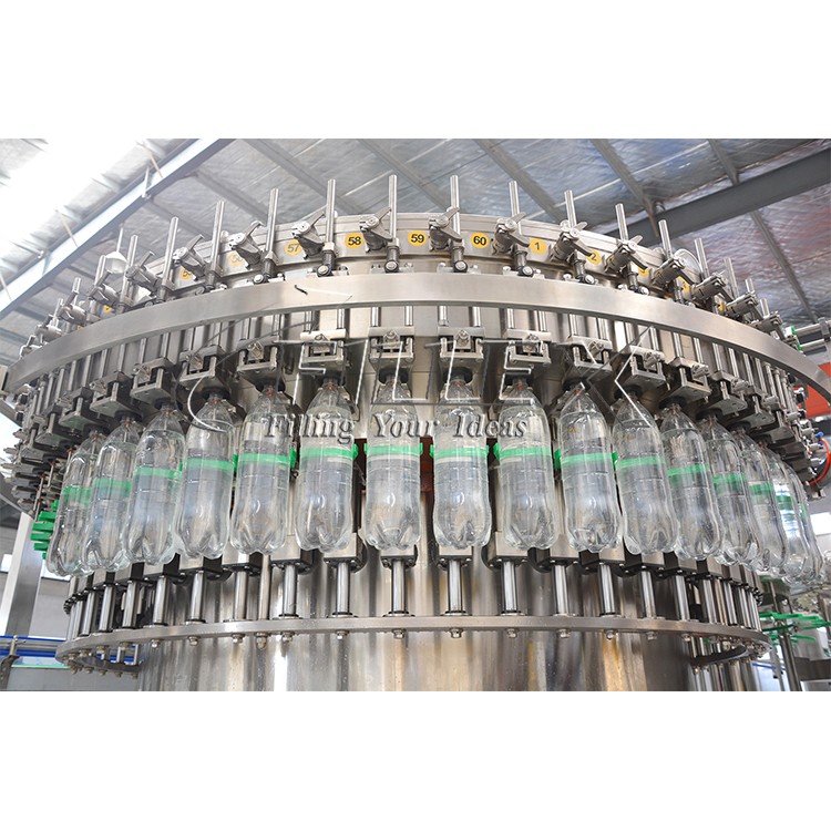 Automatische MONOBLC Soda Drink Filler productie-apparatuur