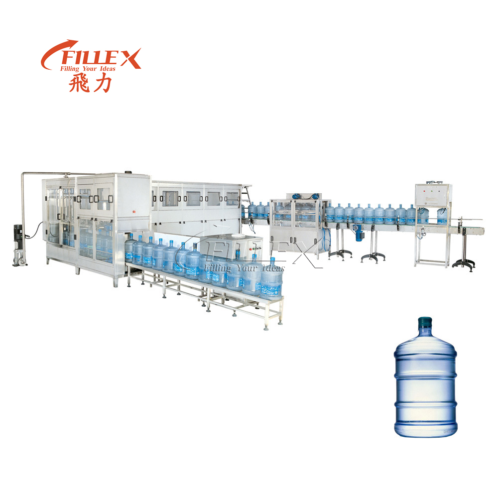 Volautomatische 20L Gallon Water Botteling Productielijn