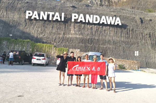 Fillex-personeel ging naar Bali Island op een prachtige reis